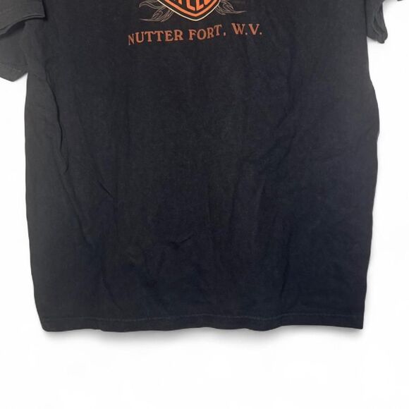 VTG Harley Davidson 105th Anniversary Black T-Shirt Large WV - Picture 6 of 8